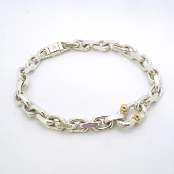 TIFFANY 18k Gold Charm Bracelet